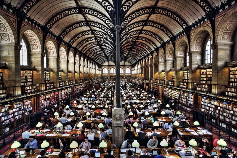 Bibliothèque Sainte-Geneviève, Paris