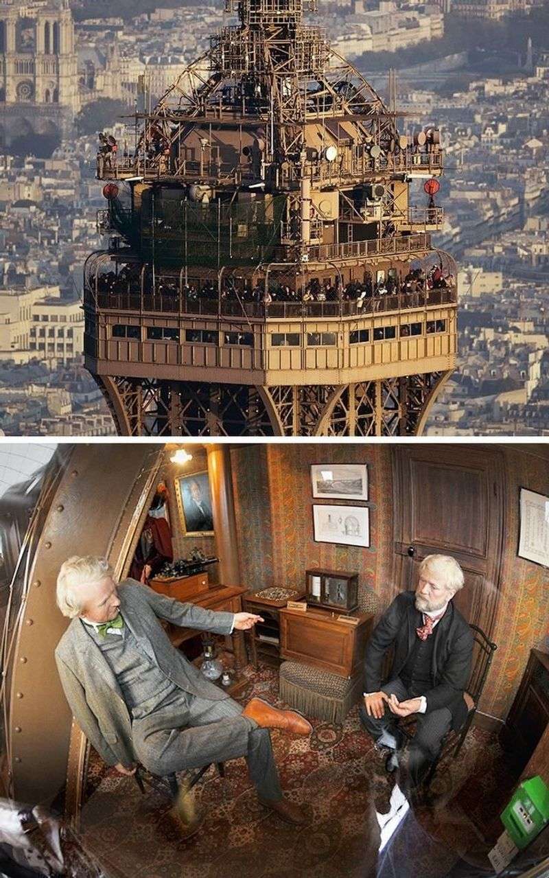 Eiffel Tower's Secret Apartment