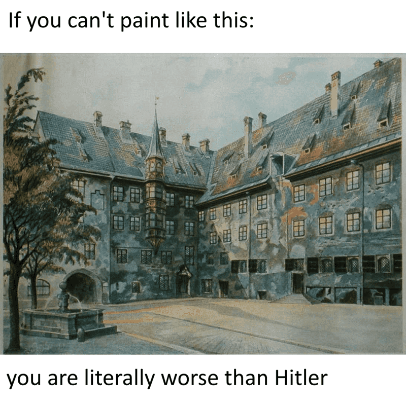 Hitler's Art Rejection