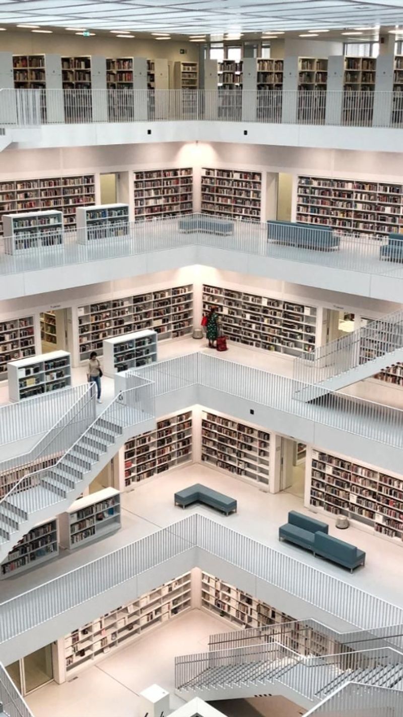 The Stuttgart City Library, Germany