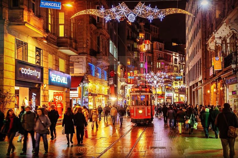 Istiklal Avenue, Istanbul, Turkey