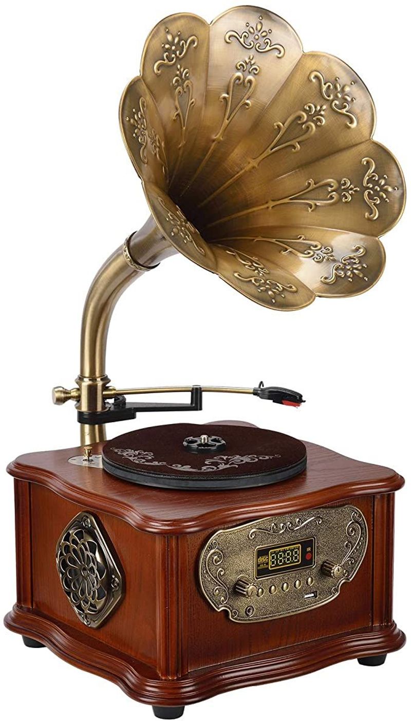 Retro Vinyl Record Player