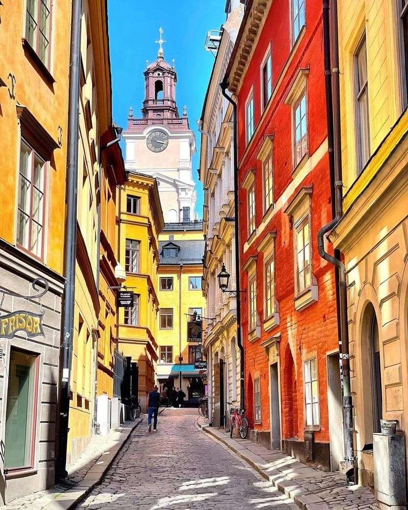 Streets of Gamla Stan, Stockholm, Sweden