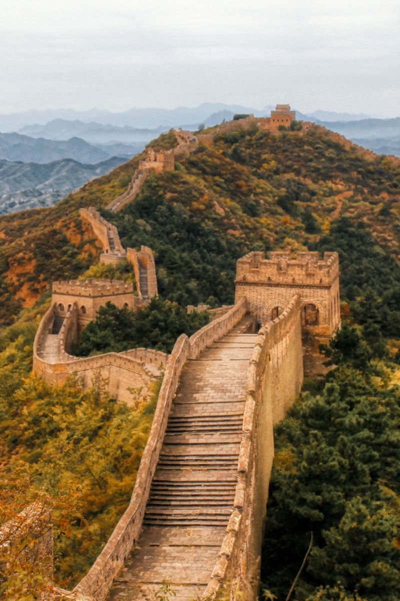 The Great Wall Visible from Space