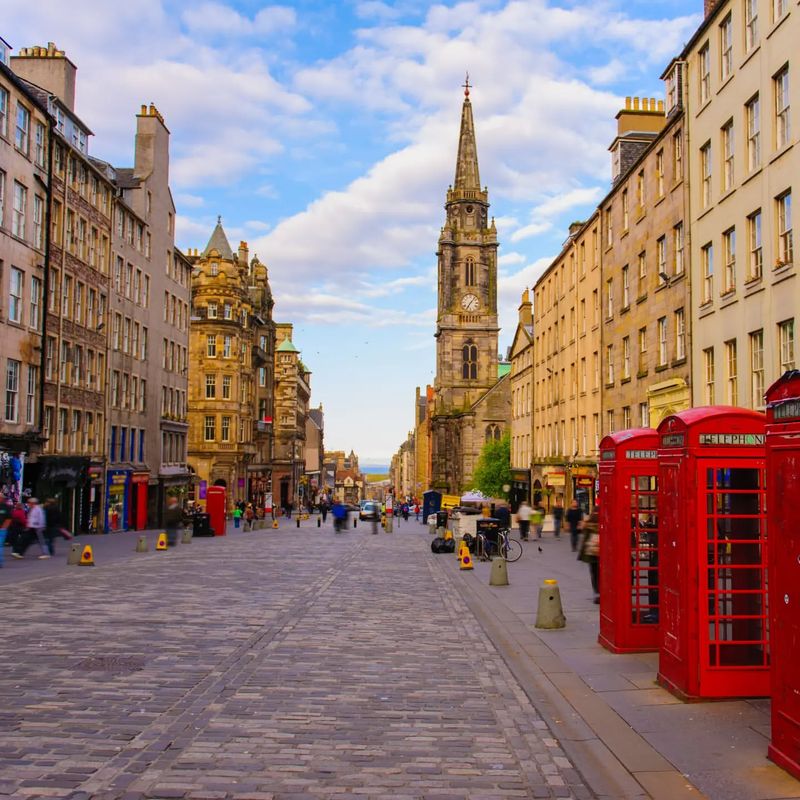 The Royal Mile, Edinburgh, Scotland